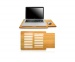 Macally LapDesk w. slide-out mousepad 